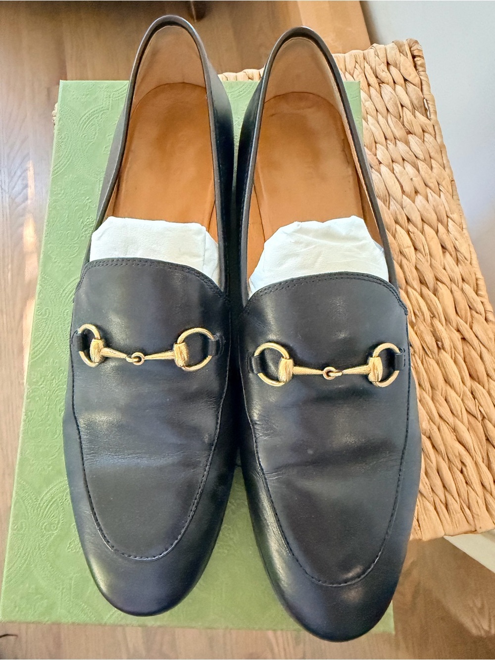 Gucci Black Jordaan Loafer - Picture 2 of 4